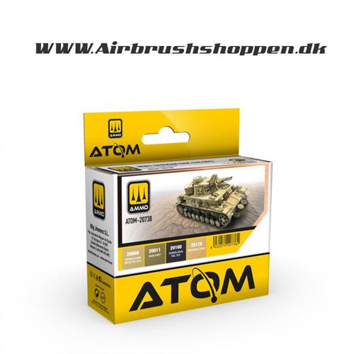 ATOM - 20738 - ATOM D.A.K Colors WWII Set 4 x 20ml
